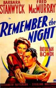 Remember the Night poster