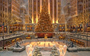 Rockefeller Center at Christmas image 2