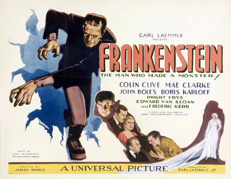 Frankenstein 1931 poster