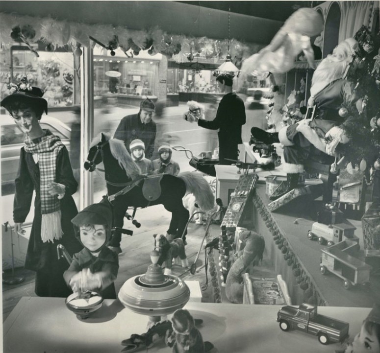 At the now-defunct Famous-Barr store in downtown St. Louis, the Christmas shopping experience for those too young to understand the concept of "money."