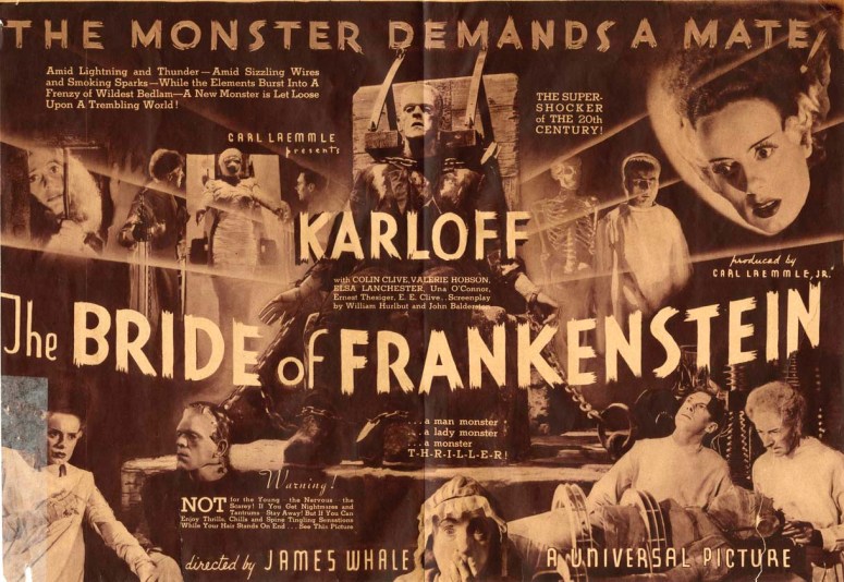 Bride of Frankenstein original poster