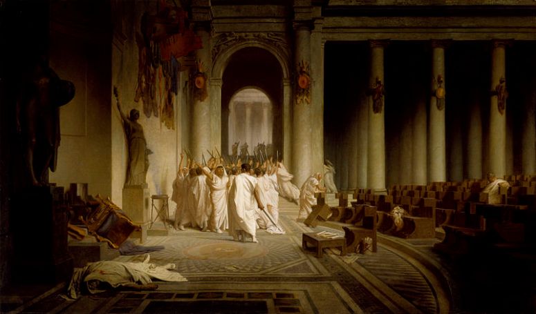Gérôme ~ The Death of Caesar