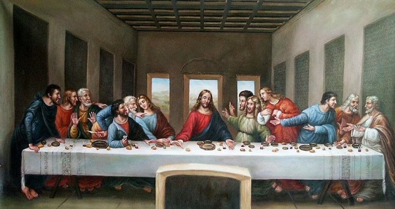 Last Supper 2 by Leonardo da Vinci