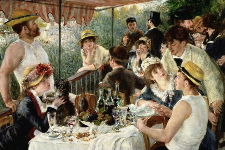 Luncheon of the Boating Party Renoir (1881)