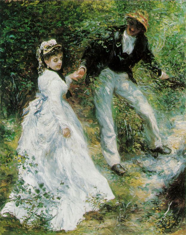 Pierre Auguste Renoir ~ La Promenade