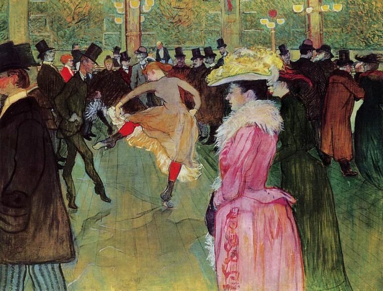 Lautrec ~ Dance at the Moulin Rouge
