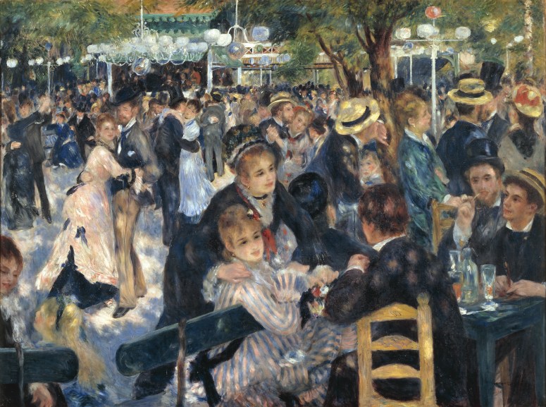 Bal du Moulin de la Galette by Pierre-Auguste Renoir (1876)