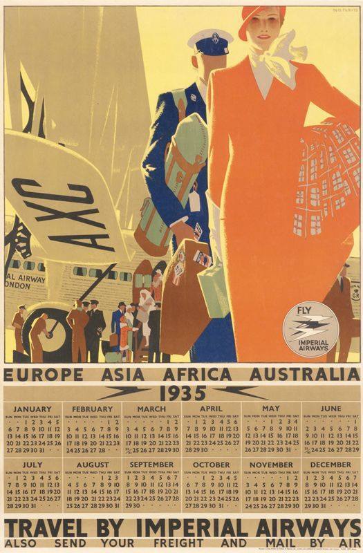 1935 ~ Travel by Imperial Airways