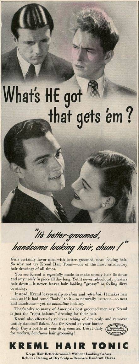 Kreml Hair Tonic ~ One of the Most Satisfactory of All Times