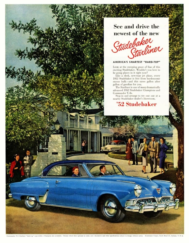 1952 ~ Studebaker Starliner