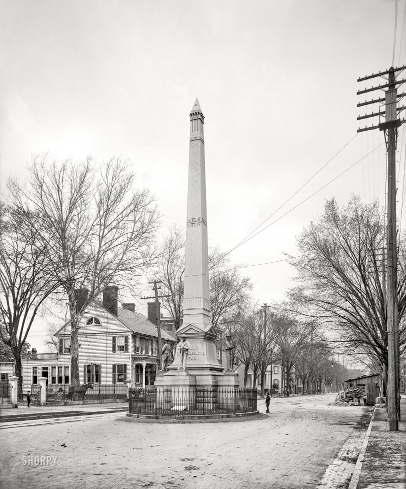1905 ~ Civil War Memorial in Portsmouth, Virginia