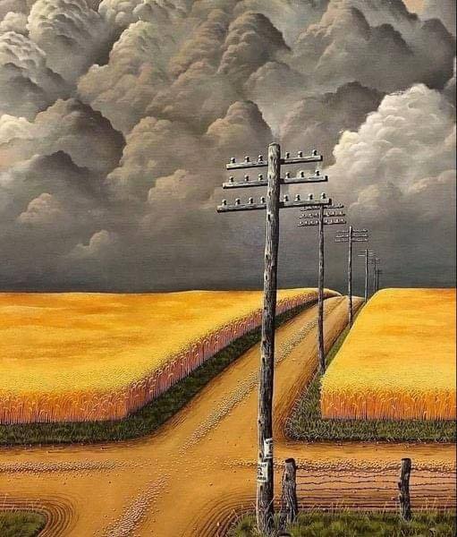 1942 ~ Gray and Gold by John Rogers Cox