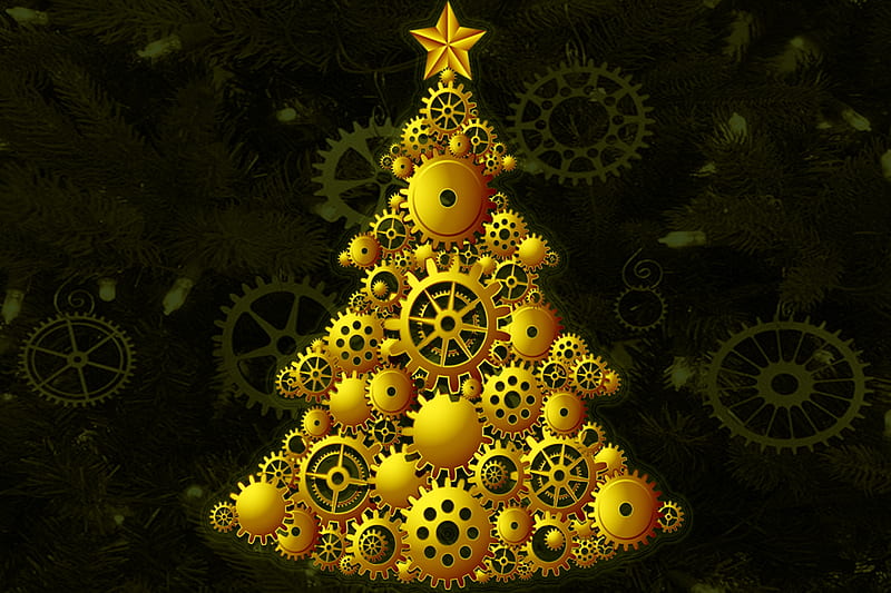 Steampunk Chistmas Tree