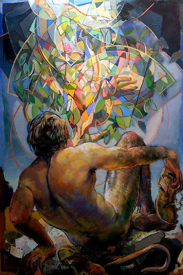 2008 ~ Moses and the Burning Bush by Edward Knippers
